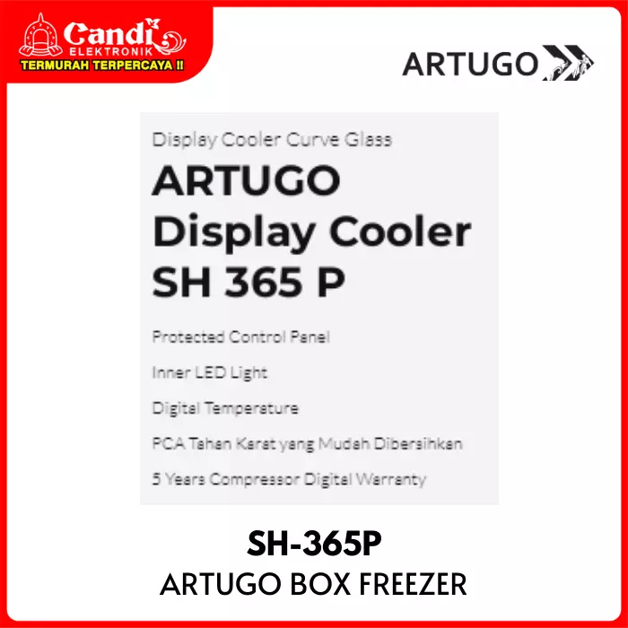 BOX FREEZER SLIDING DOOR ARTUGO